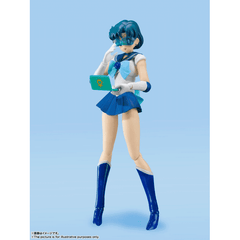 Bandai Tamashii Nations S.H. Figuarts Pretty Guardian Sailor Moon Sailor Mercury Action Figure | Galactic Toys & Collectibles