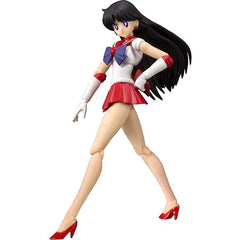 A new "Animation Color Edition" of the popular S.H. Figuarts Pretty Guardian Sailor Moon figure series! Featuring coloration based on their appearances of the 1990's anime series, it showcases the Sailors and their cute actions with all their accuracy to detail and posability fans have come to expect from S.H. Figuarts. Note that the actual product may vary from the imagery, also the figure must be attached to the stand in order for it to be displayed in a standing pose. Main body, 3 optional expressions po