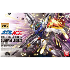 The new Vagan's MS, developed based on the analysis of Gundam Age-3 with Vagan's technology. Legilis core and the body can be separated. Includes two types of eyes, Vagan type and Gundam type are available. The shield's shooting bits gimmicks can be recreated with replacement parts. Clear yellow beams included.