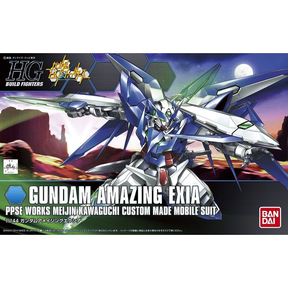 Bandai Hobby Build Fighters #16 HGBF Gundam Amazing Exia HG 1/144 Model Kit | Galactic Toys & Collectibles