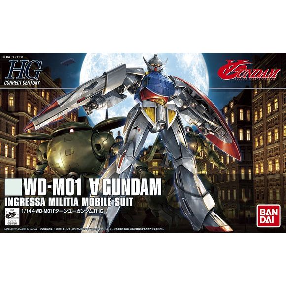 Bandai Hobby HGCC #177 Turn A Gundam HG 1/144 Model Kit | Galactic Toys & Collectibles