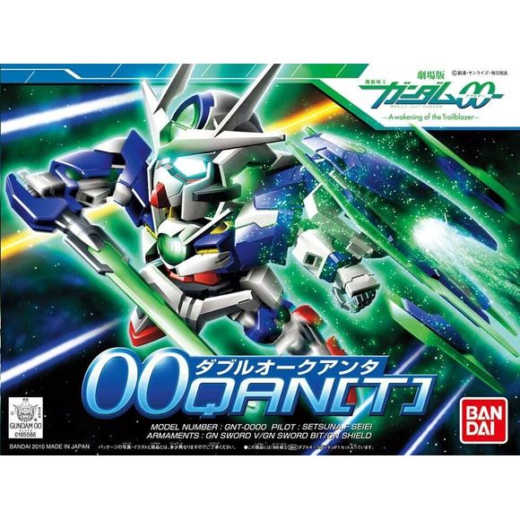 Bandai BB Gundam #364 00 QAN[T] SD Model Kit | Galactic Toys & Collectibles