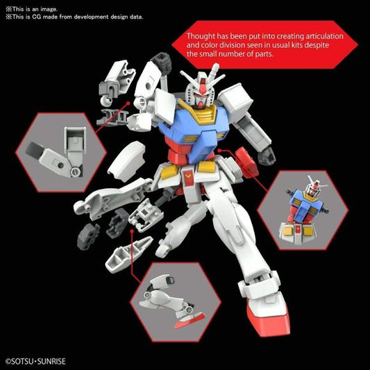 Bandai Spirits RX-78-2 Gundam 1/144 Scale Entry Grade Figure Model Kit