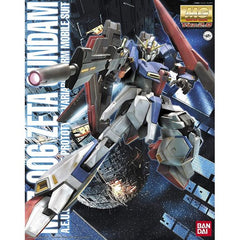 Bandai Gundam MSZ-006 Zeta Ver. 2.0 MG 1/100 Model Kit | Galactic Toys & Collectibles