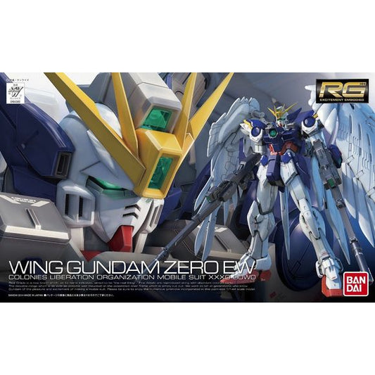 The ever iconic winged Gundam from Gundam Wing Endless Waltz returns in Real Grade form! The wing structure of this Wing Zero interpretation are based on application of current real world technology used in aircraft. Considerable thought has been put into heat protection and machine protection as well as design and function for an otherwise unorthodox mecha design. Even the flexible feather shaped extremities incorporate elements from thrust vectoring mechanisms of combat aircraft. Twin Buster Rifle and bea