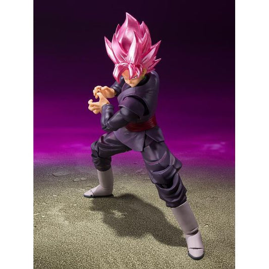 Bandai Spirits S.H. Figuarts Dragon Ball Super Goku Black Super Saiyan Rose Action Figure