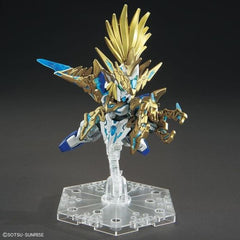 Bandai Spirits Gundam SDW Heroes Senshi No.17 Ryuson Ryubi Zun Liu Bei Unicorn SD Model Kit | Galactic Toys & Collectibles