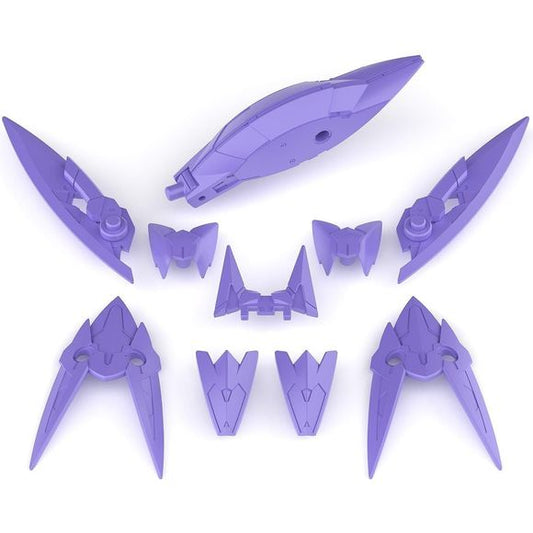 Customize your 30MS (30 Minutes Sisters) figure kit to your liking with this optional stealth armor parts set! This armor is made in the image of a fox, and a general-purpose runner of joints is included.