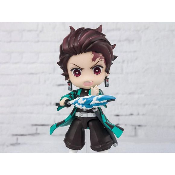 Bandai Demon Slayer: Kimetsu no Yaiba Figuarts mini Tanjiro Kamado (Water Breathing Ver.) Figure | Galactic Toys & Collectibles