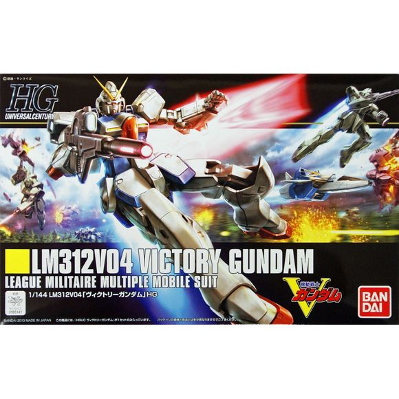 Bandai HGUC 165 GUNDAM LM312V04 VICTORY GUNDAM 1/144 scale kit.