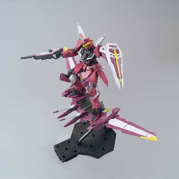 Bandai Hobby Gundam SEED Justice Gundam MG 1/100 Scale Model Kit | Galactic Toys & Collectibles