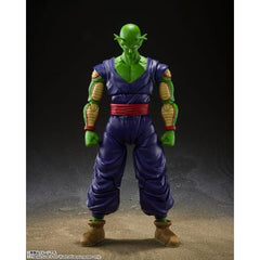 Piccolo from Dragon Ball Super: Super Hero is now released from the S.H.Figuarts brand! This detailed figure is highly articulated and features several interchangeable parts for a wide variety of poses. Coems with Piccolo figure, 2 Head sculpts, 3 Right hands and 2 Left hands.