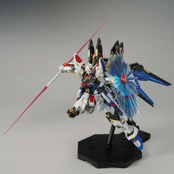 Bandai Hobby Gundam Seed Destiny Strike Freedom MGEX 1/100 Model Kit | Galactic Toys & Collectibles