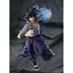 Bandai Spirits S.H. Figuarts Sasuke Uchiha (He Who Bears All Hatred) Action Figure