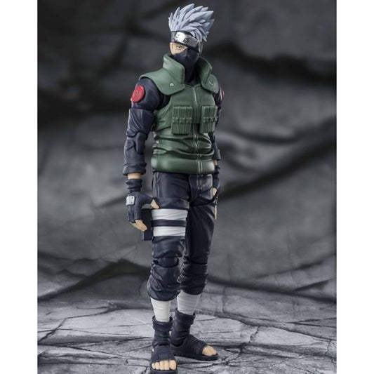 Bandai Naruto Shippuden S.H.Figuarts Kakashi Hatake Famed Sharingan Hero Action Figure | Galactic Toys & Collectibles