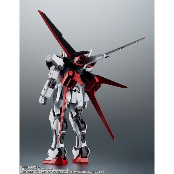 Bandai Robot Damashii (Side MS) AQM / E-X0 Aile Striker & Effect Parts Anime Ver. Set | Galactic Toys & Collectibles