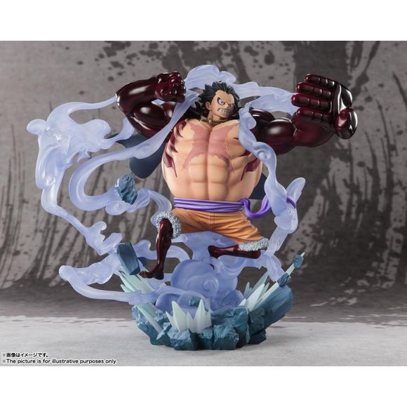 Bandai One Piece FiguartsZERO Extra Battle Monkey D. Luffy (Gear 4) Battle of Monsters on Onigashima Figure | Galactic Toys & Collectibles