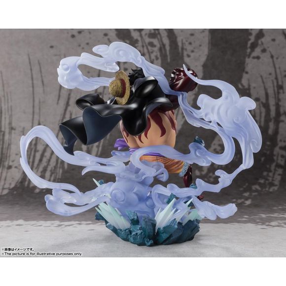 Bandai One Piece FiguartsZERO Extra Battle Monkey D. Luffy (Gear 4) Battle of Monsters on Onigashima Figure | Galactic Toys & Collectibles