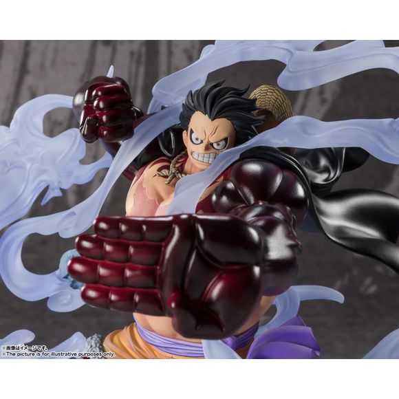 Bandai One Piece FiguartsZERO Extra Battle Monkey D. Luffy (Gear 4) Battle of Monsters on Onigashima Figure | Galactic Toys & Collectibles