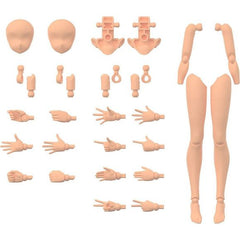 Give your favorite 30MS (30Minutes Sisters) figures a refresh with these optional parts! This set is in the same color as 30MS SIS-A00 Luluche (Color C) (sold separately). Expressive hand parts are included, as are arms and legs; two types of neck parts are included so she'll be able to move her head side to side, or backward and forward! Unpainted face parts are also included so you can create your own custom facial expressions.