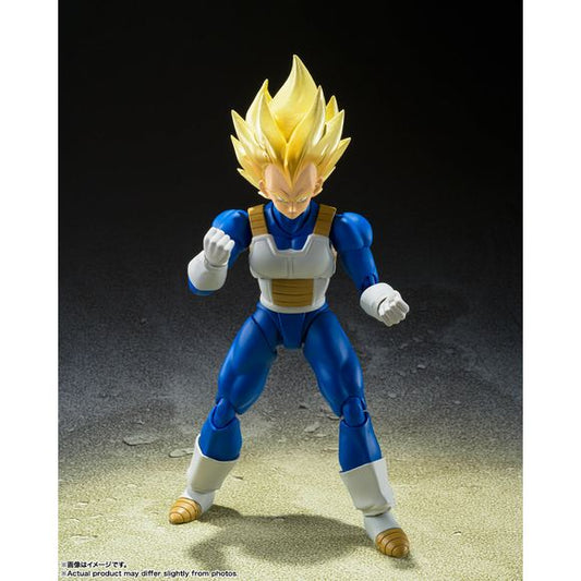 Bandai Tamashii Dragon Ball Z S.H. Figuarts Super Saiyan Vegeta -Awakened Super Saiyan Blood-  Action Figure