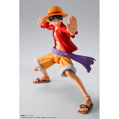 Bandai S.H.Figuarts One Piece The Raid on Onigashima Monkey D. Luffy Action Figure | Galactic Toys & Collectibles