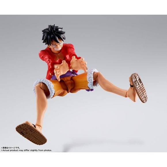 Bandai S.H.Figuarts One Piece The Raid on Onigashima Monkey D. Luffy Action Figure | Galactic Toys & Collectibles