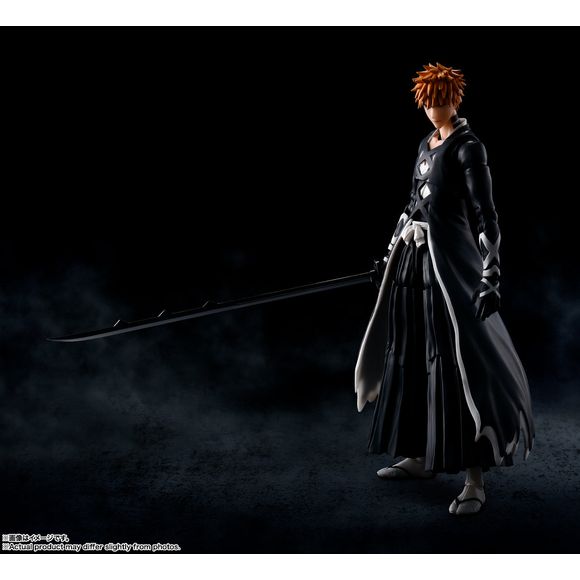 Bandai S.H.Figuarts Bleach: Thousand-Year Blood War Ichigo Kurosaki Bankai Mode Action Figure | Galactic Toys & Collectibles