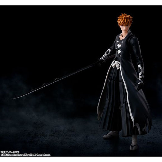 Bandai S.H.Figuarts Bleach: Thousand-Year Blood War Ichigo Kurosaki Bankai Mode Action Figure | Galactic Toys & Collectibles