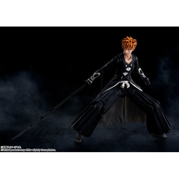 Bandai S.H.Figuarts Bleach: Thousand-Year Blood War Ichigo Kurosaki Bankai Mode Action Figure | Galactic Toys & Collectibles