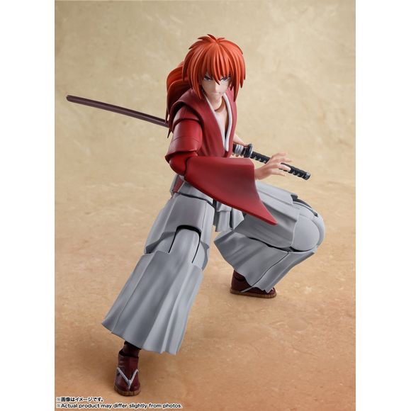 (PRE-ORDER: October 2024) Bandai Tamashii Nations Rurouni Kenshin S.H.Figuarts Kenshin Himura Action Figure | Galactic Toys & Collectibles