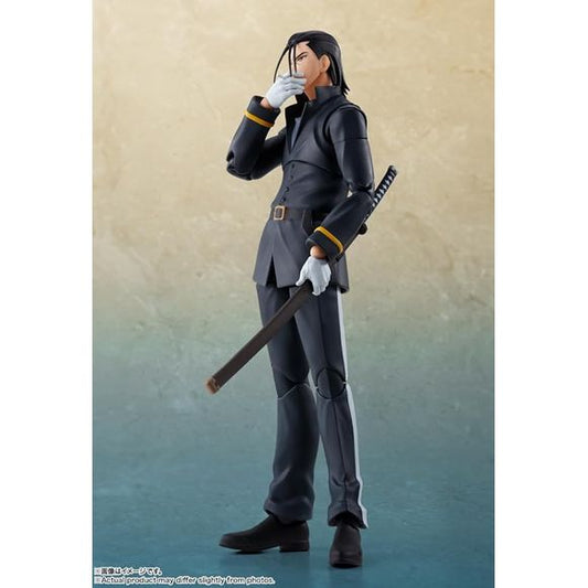 Bandai Rurouni Kenshin: Meiji Swordsman Romantic Story S.H.Figuarts Hajime Saito Action Figure