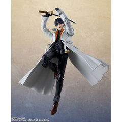 Bandai Rurouni Kenshin: Meiji Swordsman Romantic Story S.H.Figuarts Aoshi Shinomori Action Figure