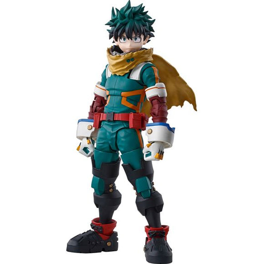 PRE-ORDER: Expected to ship in January of 2025

My Hero Academia has arrived at S.H.Figuarts! From the TV anime "My Hero Academia", the main character "Izuku Midoriya" appears! Imprint your eyes on his heroic figure as he aims to become the No. 1 hero in S.H.Figuarts! [Bonus parts] Body, Replacement wrist parts: 2 types on the left, 3 types on the right, 3 types of replacement facial expression parts, Replacement bangs parts set