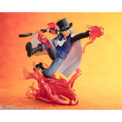 (PRE-ORDER: March 2025) Bandai One Piece FiguartsZERO Sabo -Fire Fist Rook Check- Figure