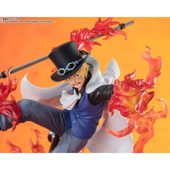 (PRE-ORDER: March 2025) Bandai One Piece FiguartsZERO Sabo -Fire Fist Rook Check- Figure