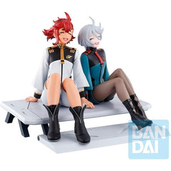 Bandai Mobile Suit Gundam: The Witch from Mercury - Ichibansho Suletta Mercury & Miorine Rembran Figure