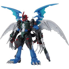 Paildramon from "Digimon Adventure 02" appears in a new "Figure-rise Standard Amplified" model kit from Bandai, with simplified proportions! Gloss injection is used for the black parts to pursue the contrast between biological and mechanical; the Desperado Blaster is equipped with a telescoping mechanism. You can also combine them as an Amplified original gimmick. The spikes on the arms of the Amplified original gimmick expresses the injection state with lead wires. The wings mounted to its back are made of