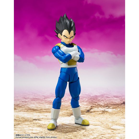 PRE-ORDER: Expected to ship in June of 2025

Based on the character design from "Dragon Ball Daima", this S.H.Figuarts figure has been redesigned with a completely new design! [Set Contents] Main body, 4 types of interchangeable wrist parts (left and right), 3 types of interchangeable facial parts, Interchangeable head parts, Interchangeable folded arm parts