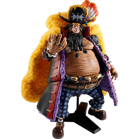 PRE-ORDER: Expected to ship in August of 2025

From the TV anime “ONE PIECE”, Marshall D. Teach joins S.H.Figuarts! In addition to an overwhelming range of motion, the fur cape on this figure's back is made of cloth, allowing for dynamic poses.