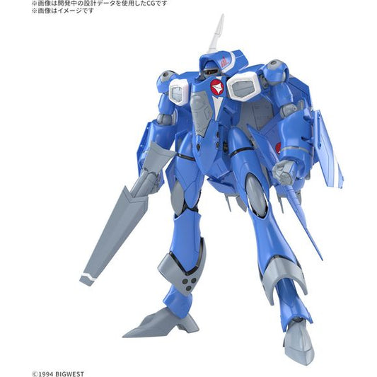 PRE-ORDER: Expected to ship in March 2025

The VF-22S Sturmvogel II, as piloted by Maximillian Jenius in "Macross," joins Bandai's "High Grade (HG)" model-kit series! By incorporating interchangeable parts as part of the transformation mechanism, the transformation sequence has been simplified; it can easily transform into its Battroid, Gerwalk, and Fighter forms.