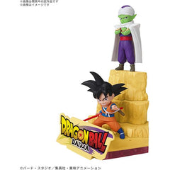 PRE-ORDER: Expected to ship in June 2025

This pre-painted plastic model kit from Bandai allows you to display the world of "Dragon Ball DAIMA" on your desktop! Pre-painted parts for the face and body make assembly super-fast and easy, and the rocky base is also carefully reproduced. The background display is made up of multiple blocks, and you can combine them to create three different heights!