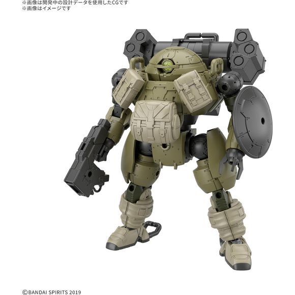 PRE-ORDER: Expected to ship in May 2025

Bandai adds the Roundnova, which excels at planetary exploration, to the "30MM (30 Minutes Missions)" model-kit series! Interchangeable hand parts with distinctive shapes for holding weapons are included, as are open hands; bag parts that can be attached to the chest and other areas are included too.