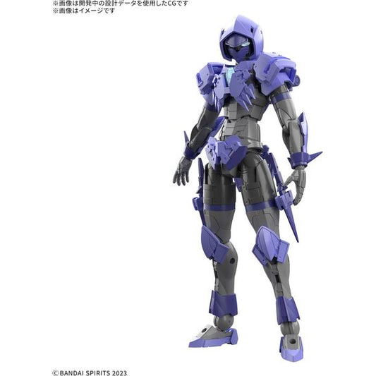 PRE-ORDER: Expected to ship in May 2025

Bandai's "30MF (30 Minutes Fantasy)" figure-kit series allows you to create your own fantasy-based figures and characters! The starter set includes armor and armed parts in addition to the base "silhouette" (elementary body). The body included with the Liber Assassin is the same as the 30MF Liber Knight; the "silhouette" is fully posable like a human body, including movable axes on the head and neck that allow natural flexibility.