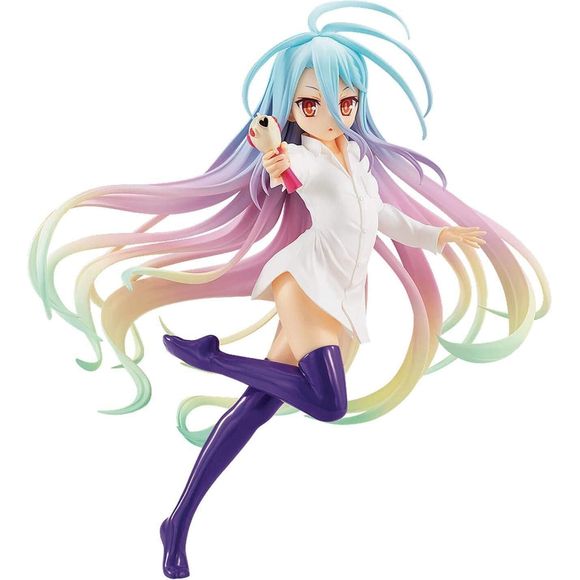 Shiro jumps into action as a Pop Up Parade figure from Good Smile Company! She stands about 6 inches on her figure base, ready to pounce. Stands 6.3 inches (16cm) tall.