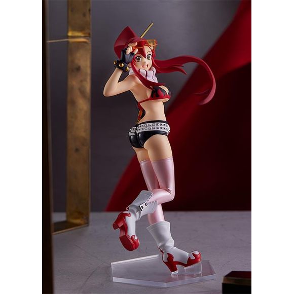 “Every good woman has secrets, right?”

From the classic anime series Tengen Toppa Gurren Lagann comes a Pop Up Parade figure of Yoko! Measuring over 6 inches tall Yoko is ready for fun in her black and red bikini top and white and red boots.

The Pop Up Parade is a series of figures that are easy to collect with speedy releases and high quality sculpt! Each figure typically stands around 17-18cm in height and the series features a vast selection of characters from popular anime and game series, so ther