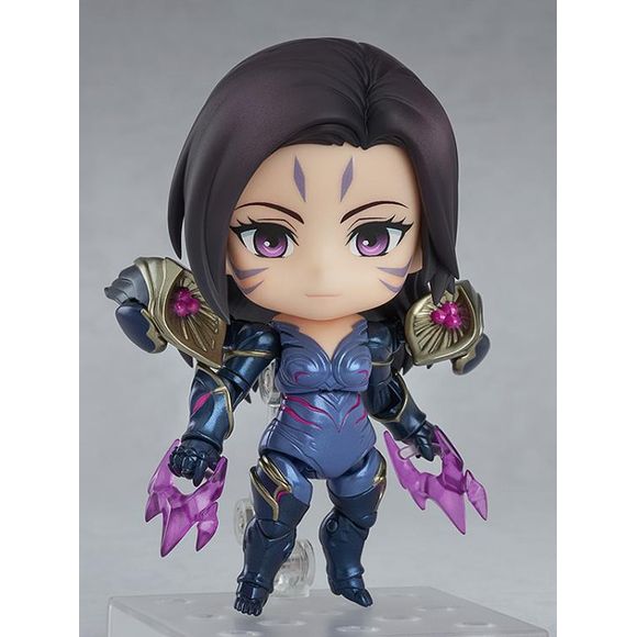 Are you the hunter...or the prey?

From the popular video game League of Legends comes a Nendoroid of Kai'Sa, Daughter of the Void! She is fully articulated and comes with a wide range of additional accessories, allowing you to recreate endless, action-packed scenes.