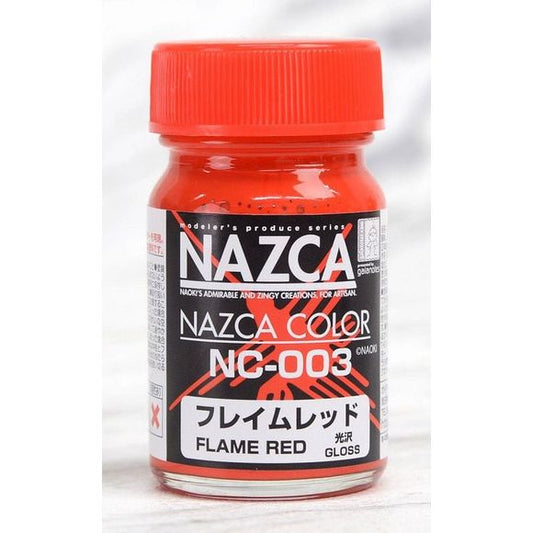 Gaia Notes Nazca Color Series NC-003 Flame Red Lacquer Paint 15ml | Galactic Toys & Collectibles