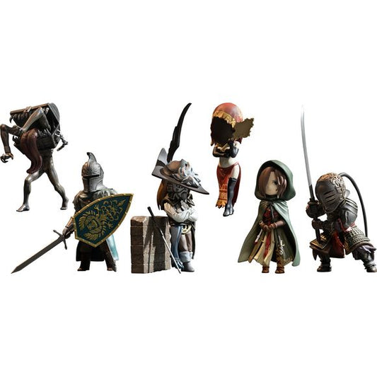 FireLink brings us an intricately sculpted lineup of various characters from "Dark Souls"! These slightly comically designed figures are the perfect addition to your collection; there are six different figures to collect and trade, randomly packed in boxes of six. Each figure includes a base. You will receive 1 random figure

[Figure Size]: Approximately 11.5cm (4.5 in) tall, including base
[Materials]: PVC, ABS


[Lineup]:
Faraam Knight
Greedy (Mimic)
Lucatiel
Desert Sorceress
Shanalotte
Sir Alonne