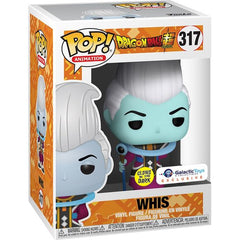 Glow in the Dark Whis a Galactic Toys Exclusive Funko Pop! Dragon Ball fans - this is perfect for your Funko Pop collection!  

Varied levels of damage on each box (Severe to minor), no pop protector. No returns. Funko Pop itself is undamaged.